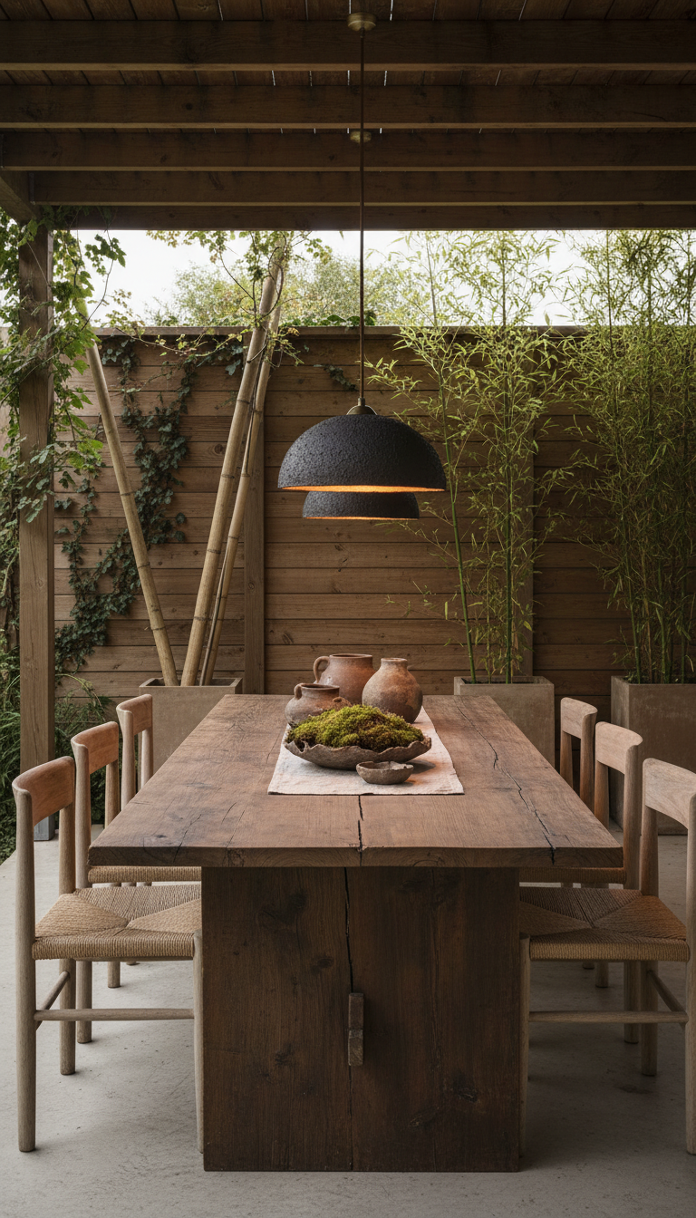 Siyah Özel Doku El Yapımı Wabi Sabi Taş Seramik Sarkıt