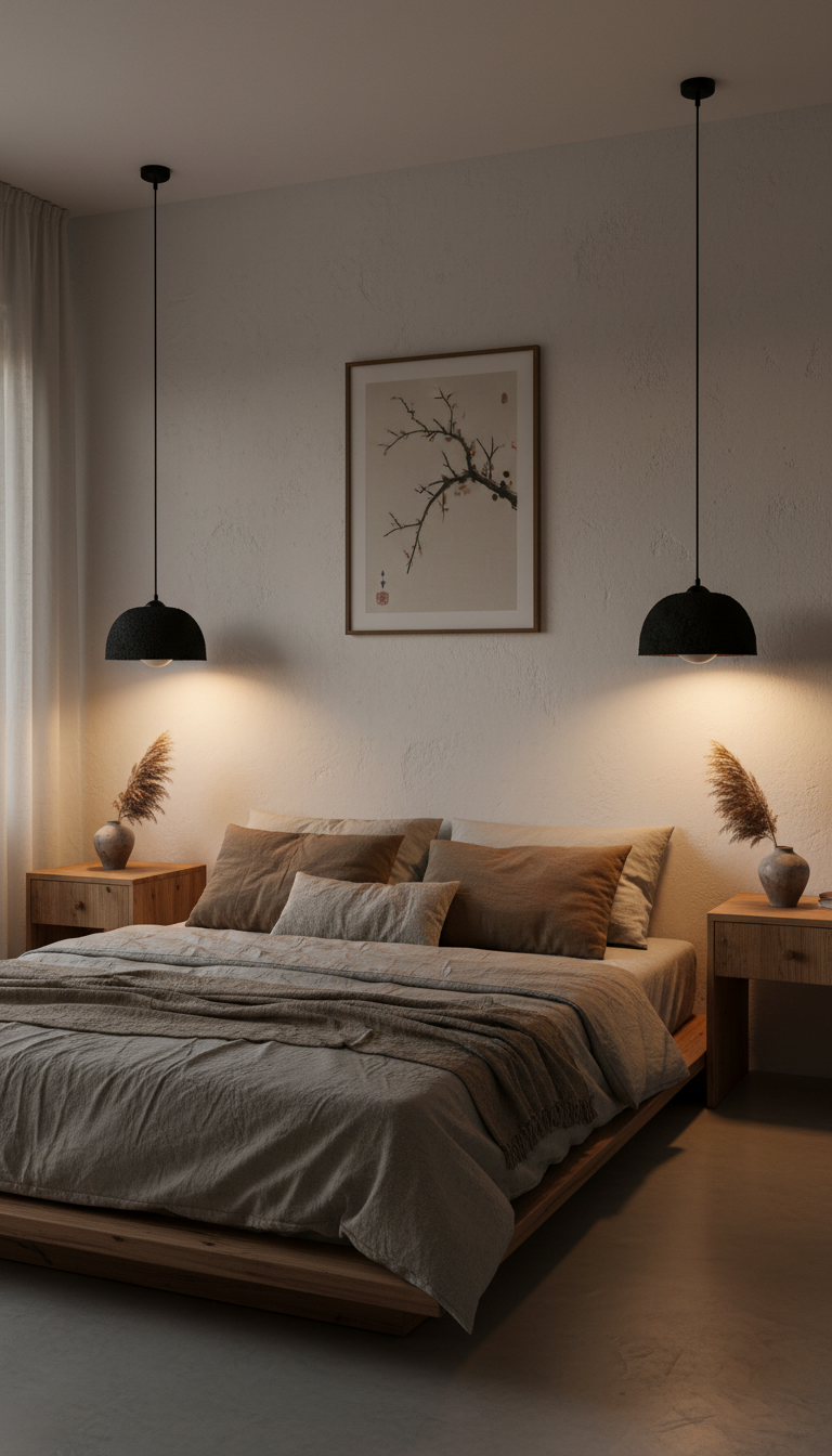 Black Ceramic Pendant Light , Pottery Ceramic Pendant Light