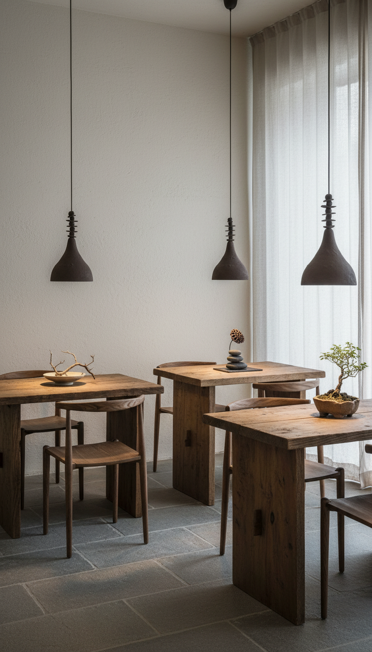 Moderne handgefertigte Keramik Pendelleuchte, Japandi Pendelleuchter, Wohndekor Geschenk