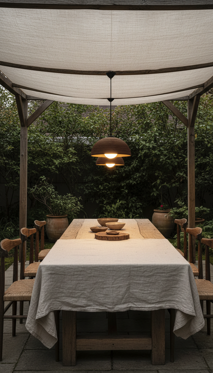 Terracotta Special Texture Handmade Wabi Sabi Stoneware Ceramic Pendant Light