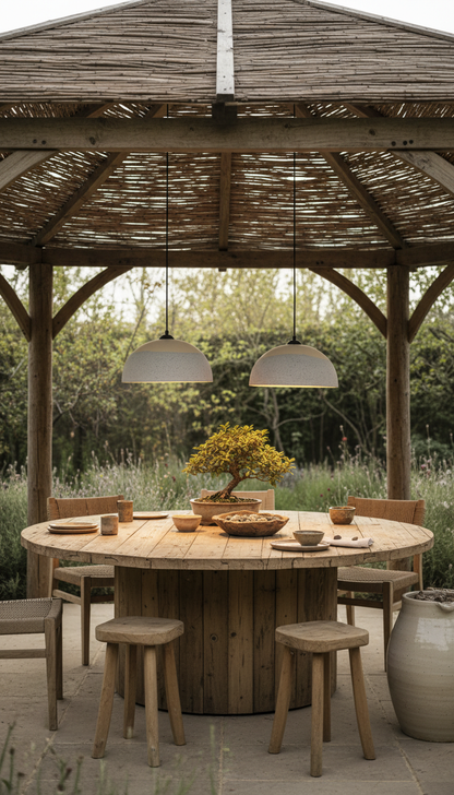 Blue Special Texture Handmade Wabi Sabi Stoneware Ceramic Pendant Light