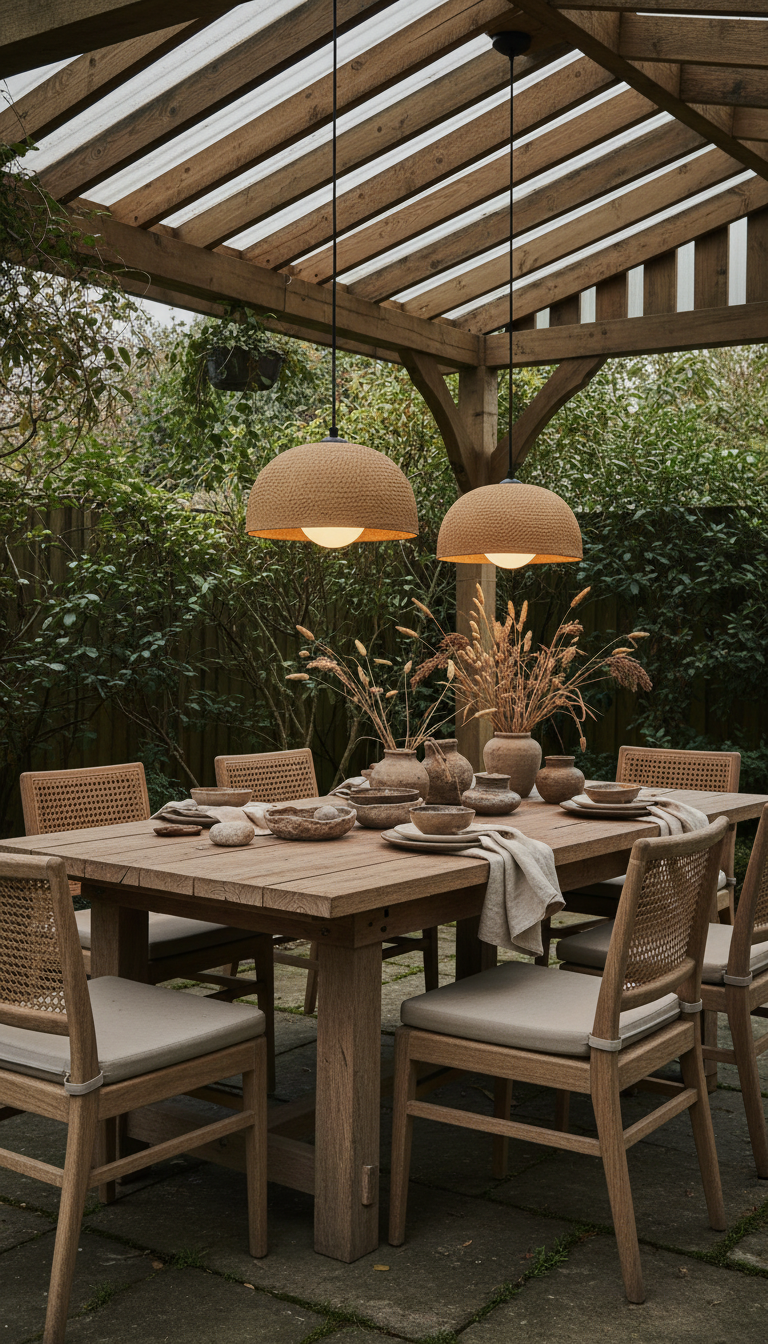 Yellow Special Texture Handmade Wabi Sabi Stoneware Ceramic Pendant Light