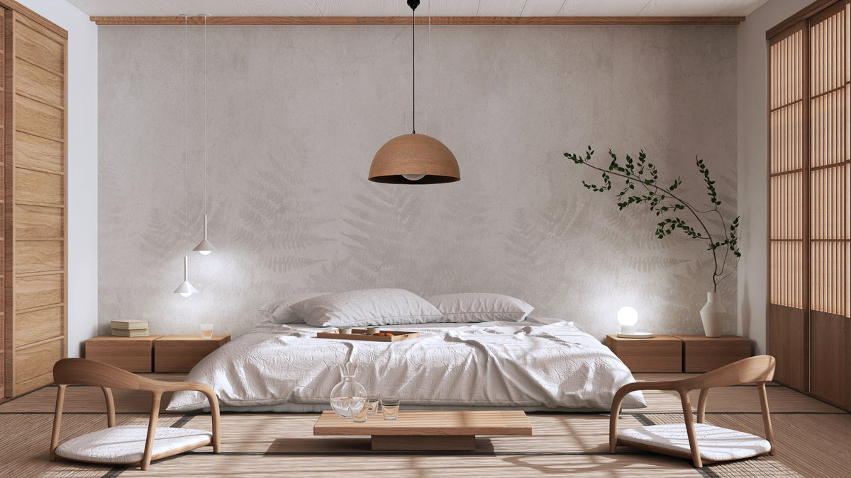 Kairi brown handmade ceramic pendant light, wabi sabi stoneware – image 2