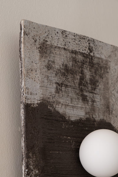 Wabi Sabi More Color Handmade Ceramic Square Wall Sconce, Livingroom Wall Light, Home Decor Wall Sconces, Home Gift - Geza Ceramic Studio