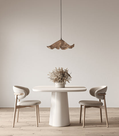 Amorf Handgemachte Keramik Moderne Pendelleuchte, Japandi Pendelleuchte, Wabi Sabi Kronleuchter, Home Gift Pendelleuchte