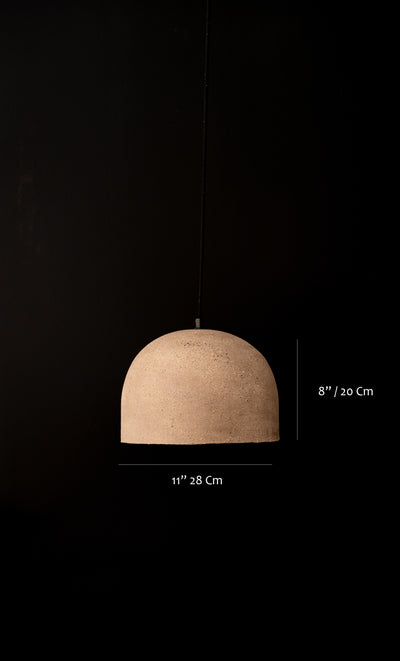 Dome Wabi Sabi Handmade Ceramic Pendant Lighting, Special Series Ceramic Pendant Chandelier - Geza Ceramic Studio