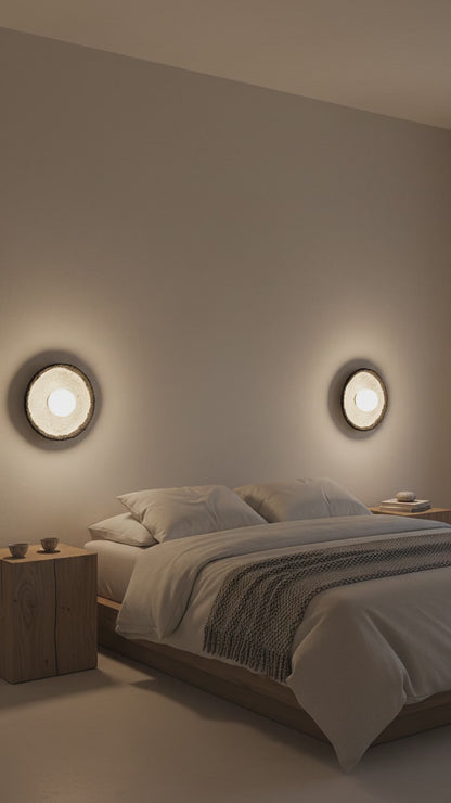 Ceramic WM FS  wall light Handmade Wall Sconces