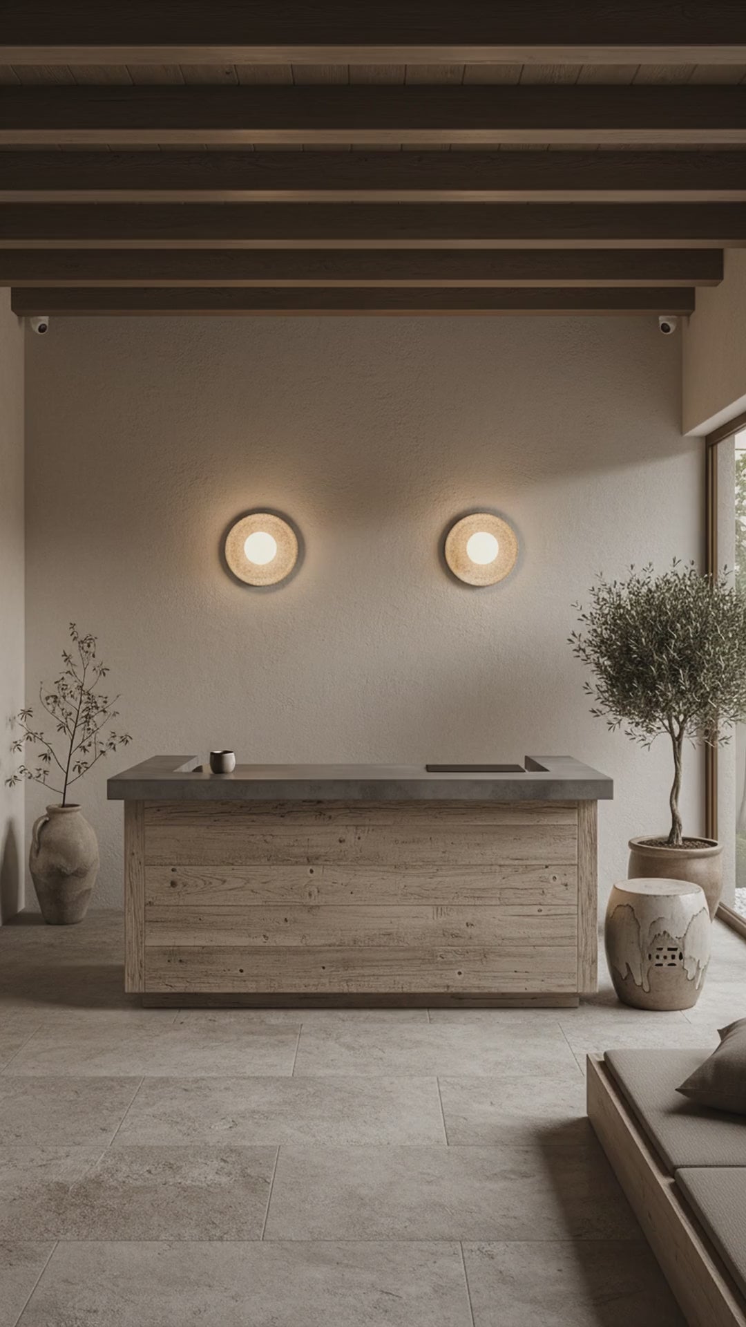 Ceramic wall light Handmade Wall Sconces