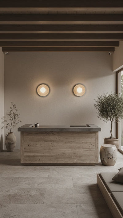 Ceramic wall light Handmade Wall Sconces