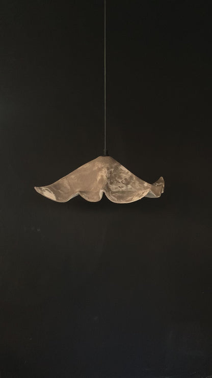 Amorf Handgemachte Keramik Moderne Pendelleuchte, Japandi Pendelleuchte, Wabi Sabi Kronleuchter, Home Gift Pendelleuchte