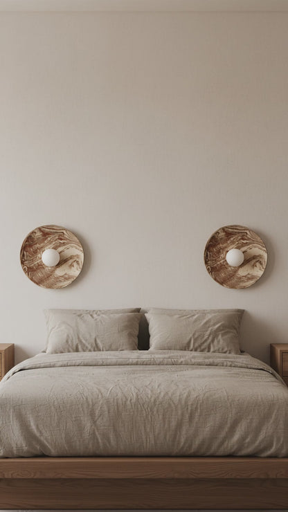 Ceramic Rot wall light Handmade Wall Sconces