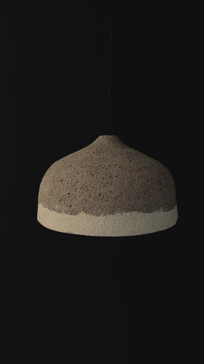 Wabi Sabi Natural Textured Handmade Ceramic Pendant Chandelier, Pendant Light, Kitchen Island Pendant Lamp