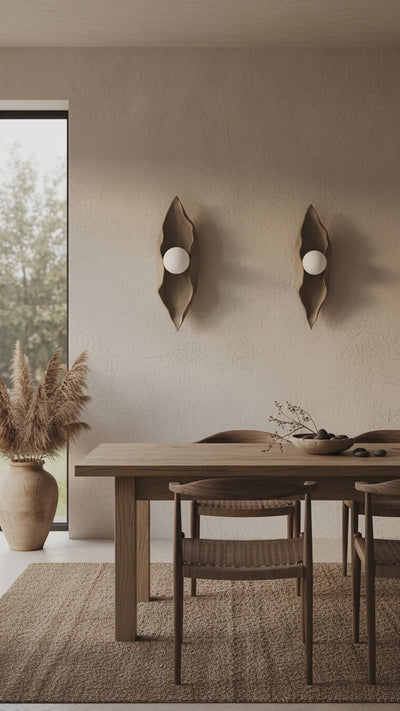 Ceramic Greywall light Handmade Wall Sconces