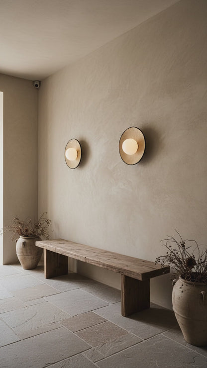 Wintage Handmade Ceramic Wall Sconces, Wasabi Wall Lamp, Minimalistic Wall Sconces, Mid Century Home Decor Light, Interior Design Lamp